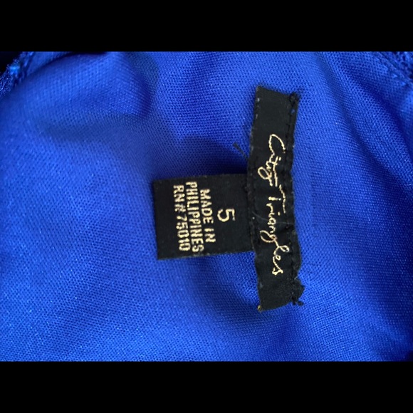 Blue dress Size 5 - Picture 5 of 8